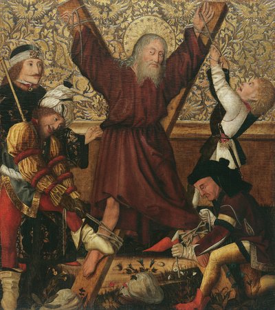 Martyrium des hl. Andreas von Unbekannt Unbekannt
